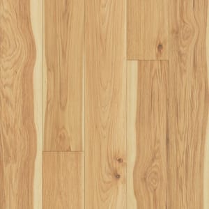 Outlast+ Arden Blonde Hickory 12 mm T x 6.1 in. W Waterproof Laminate Wood Flooring (16.1 sqft/case)