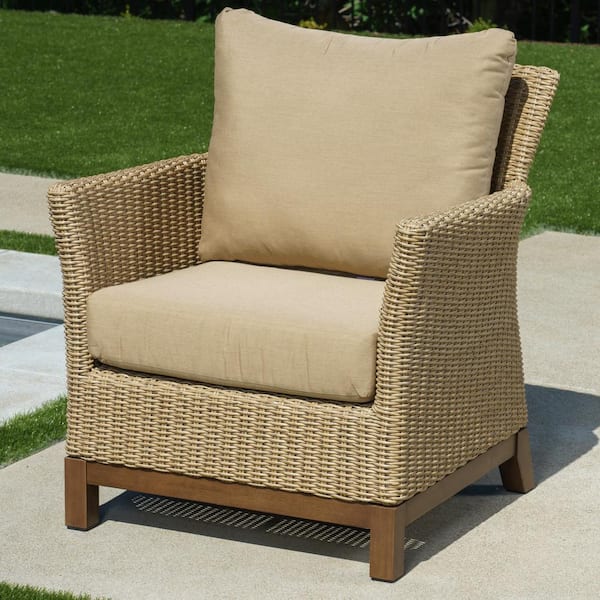 Coral coast pruitt resin wicker outdoor bench hotsell with cushion