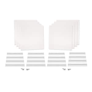 Paintable White Fabric Rectangle 24 in. x 48 in. Sound Absorbing Acoustic  Panels (2-Pack) 02513 - The Home Depot