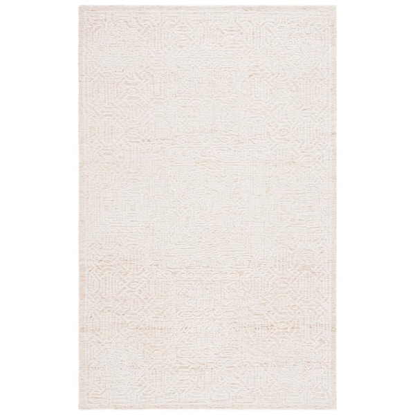 SAFAVIEH Ebony Gold/Ivory 5 ft. x 8 ft. Geometric Area Rug