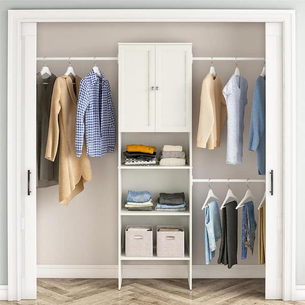 StyleWell Westport 25 in. W x 30 in. H White Laminate Board