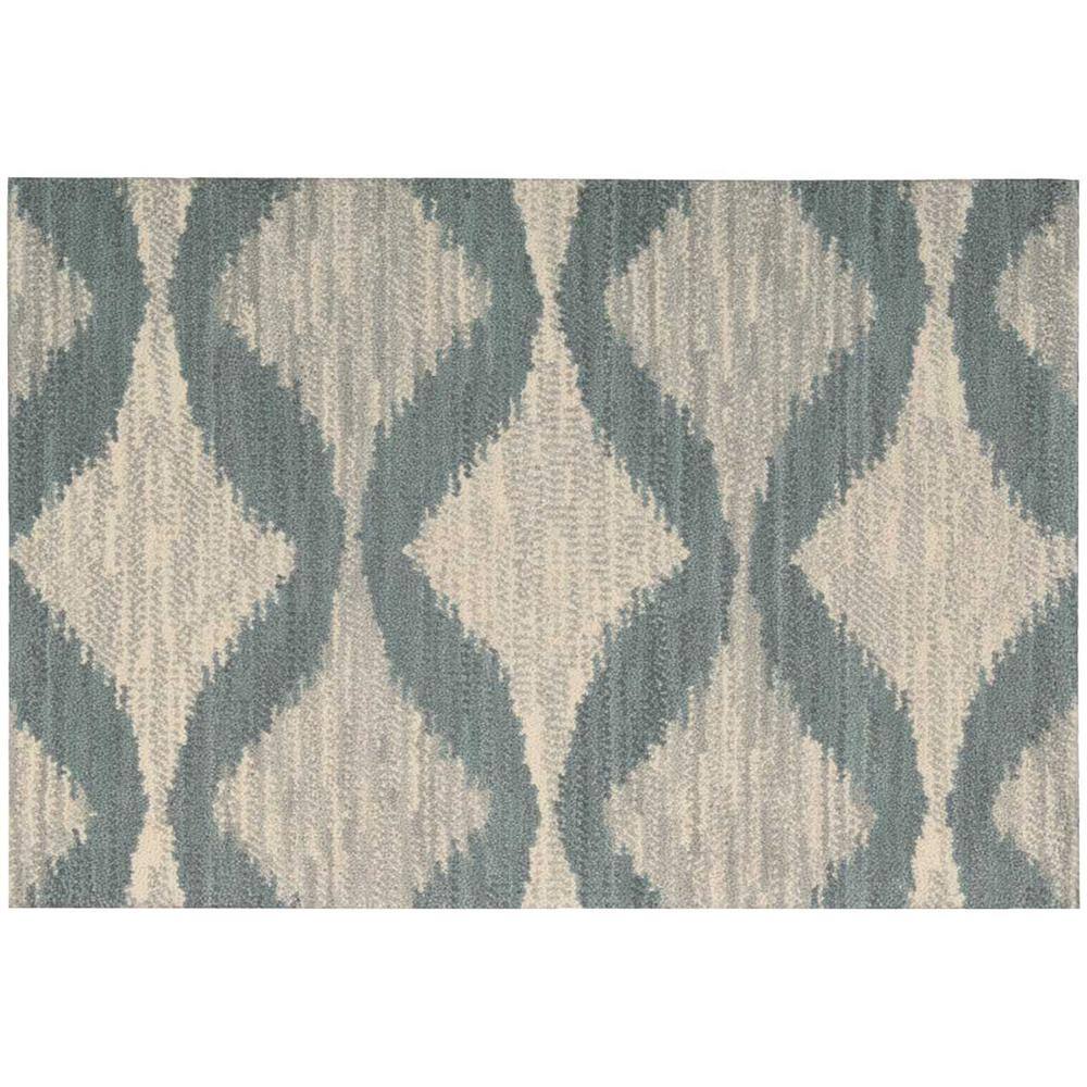 Natural Harmony 9 in. x 9 in. Texture Carpet Sample - Wandering Highway - Color Ice, White -  125668