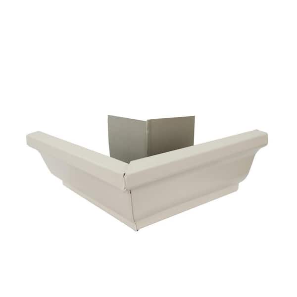 5 in. Herringbone Aluminum K Style Outside Gutter Miter