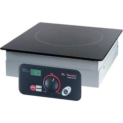 SPT Single Burner 15 in. Black Radiant Hot Plate with Temperature Control  RR-9215 - The Home Depot