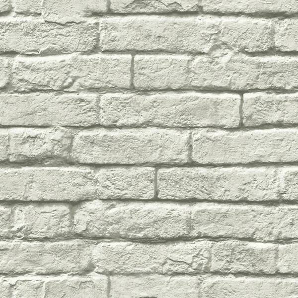 Magnolia Home by Joanna Gaines 34.17 sq. ft. Magnolia Home Brick-and-Mortar Premium Peel and Stick Wallpaper