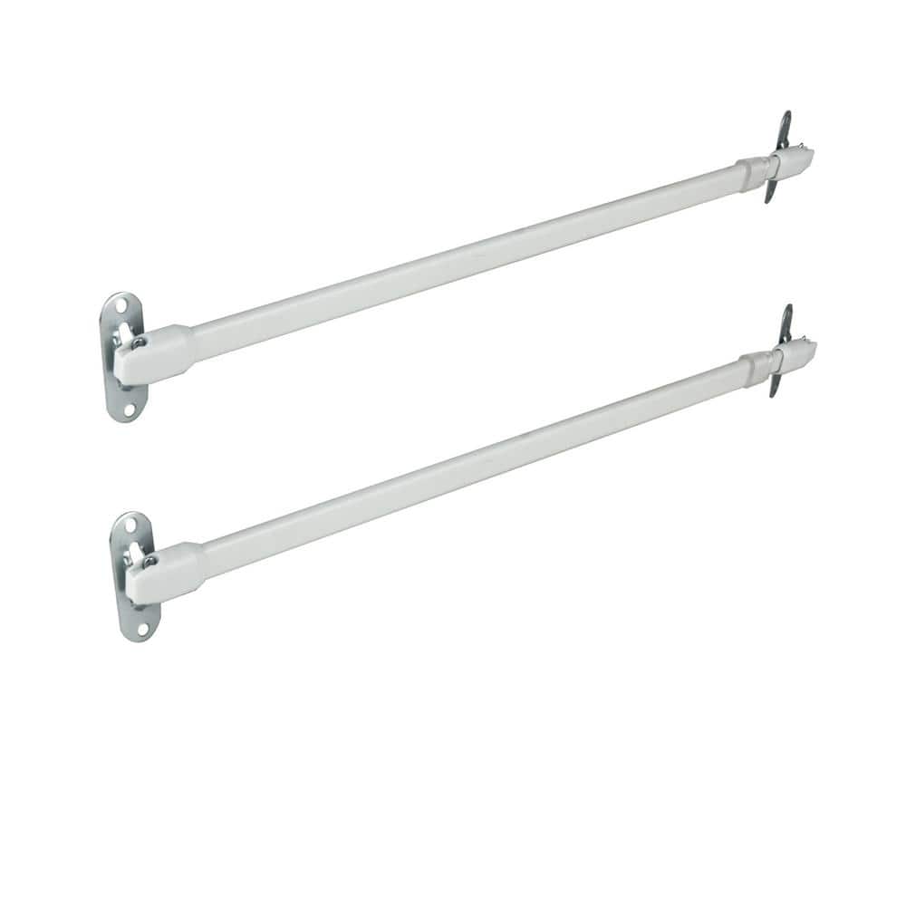 "Adjustable 39"" to 71"" Oval Sash Rod in White (Set of 2)" price history on PriceWatchPro