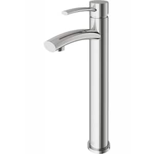 Milo Single-Handle Vessel Sink Faucet in Brushed Nickel