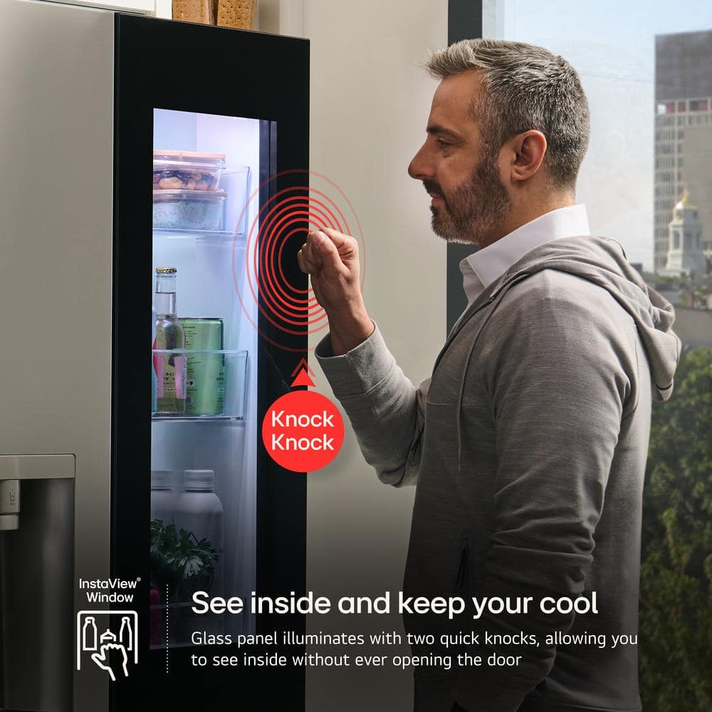 LG 29 Cu. Ft. Stainless Steel Smart French Door Refrigerator with Ice Maker