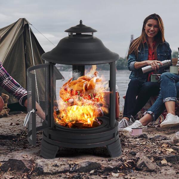Amazon.com : AMAGABELI GARDEN & HOME Fire Pit Outdoor Wood