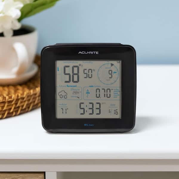 Acurite Iris Weather Station with Mini Wireless Display for Temperature, Humidity, Wind Speed, Wind Direction, and Rainfall