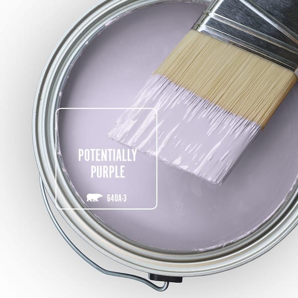 Microblend Interior Paint and Primer - Purple/Lavender Lining, Semi-gloss  Sheen