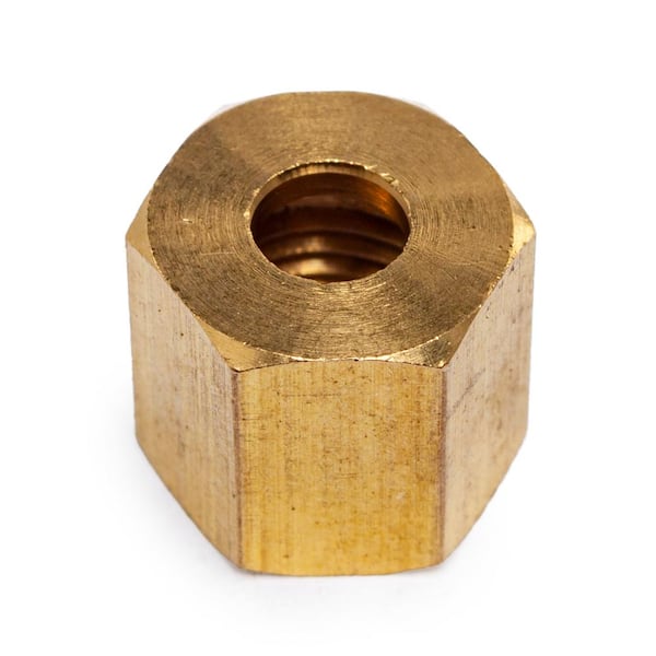 3/16 in. Brass Compression Nut Fittings (50-Pack)