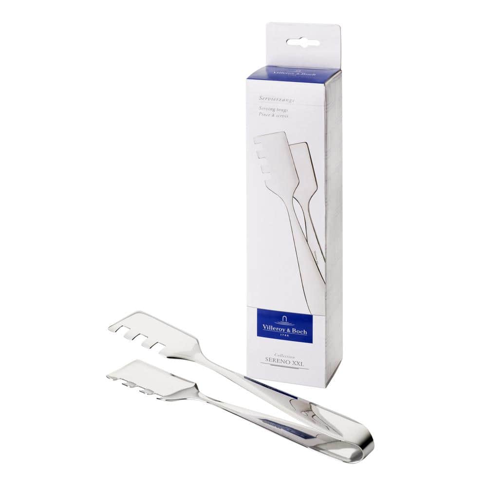 Sereno XXL Polished Stainless Steel Serving Tongs