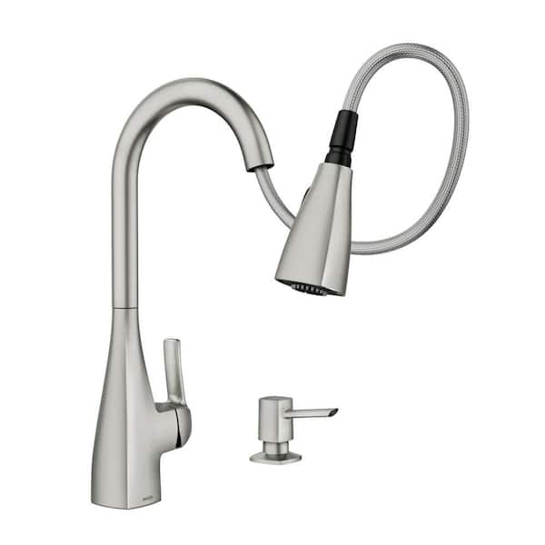 MOEN Kiran 33 in. Drop-In/Undermount Double Bowl Stainless Steel ...