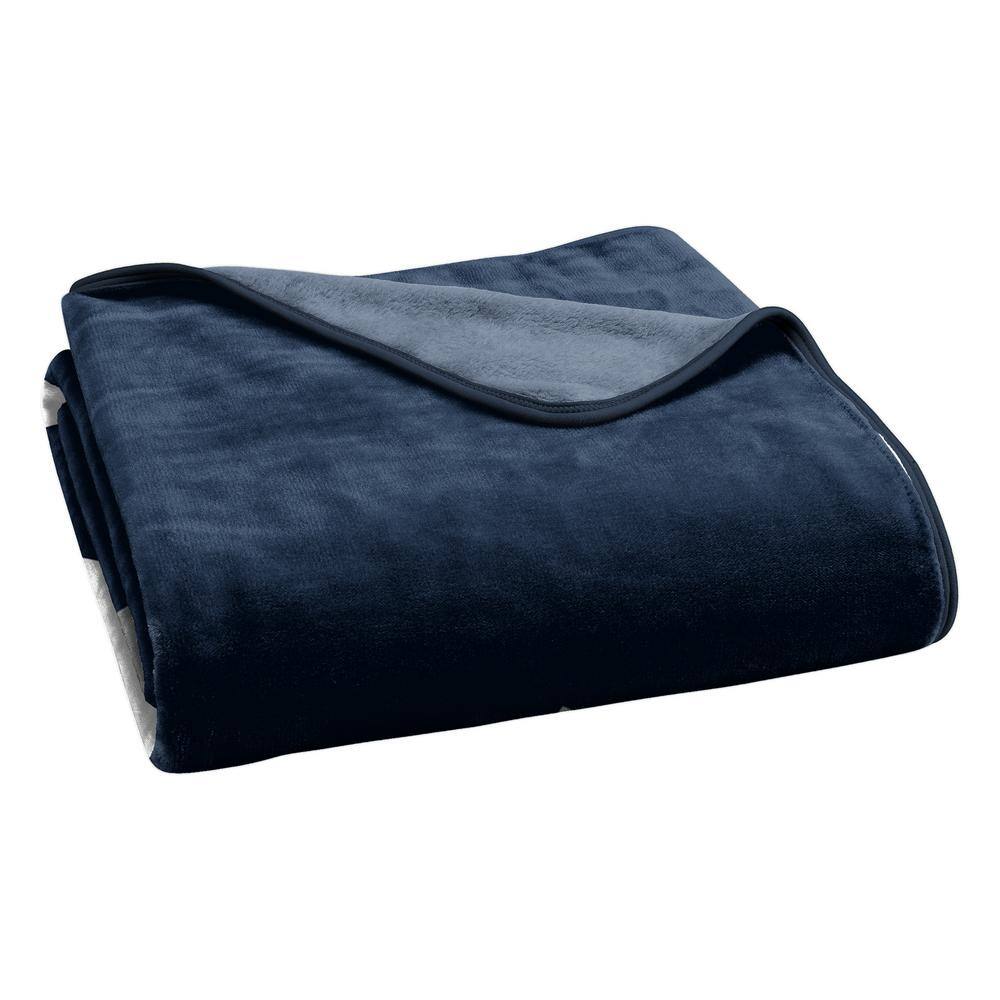 New York Yankees Navy Raschel Throw Blanket 50 x 60