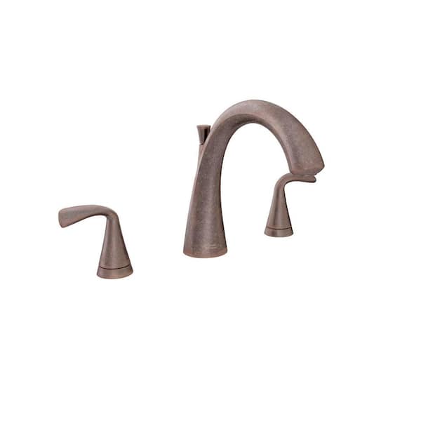 American Standard Fluent 2-Handle Deck-Mount Roman Tub Faucet in Oil Rubbed Bronze (Valve Sold Separately)