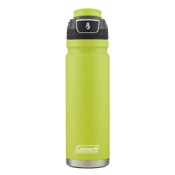 Coleman 24 oz. Stainless Steel Autospout Water Bottle in Spider Mum ...