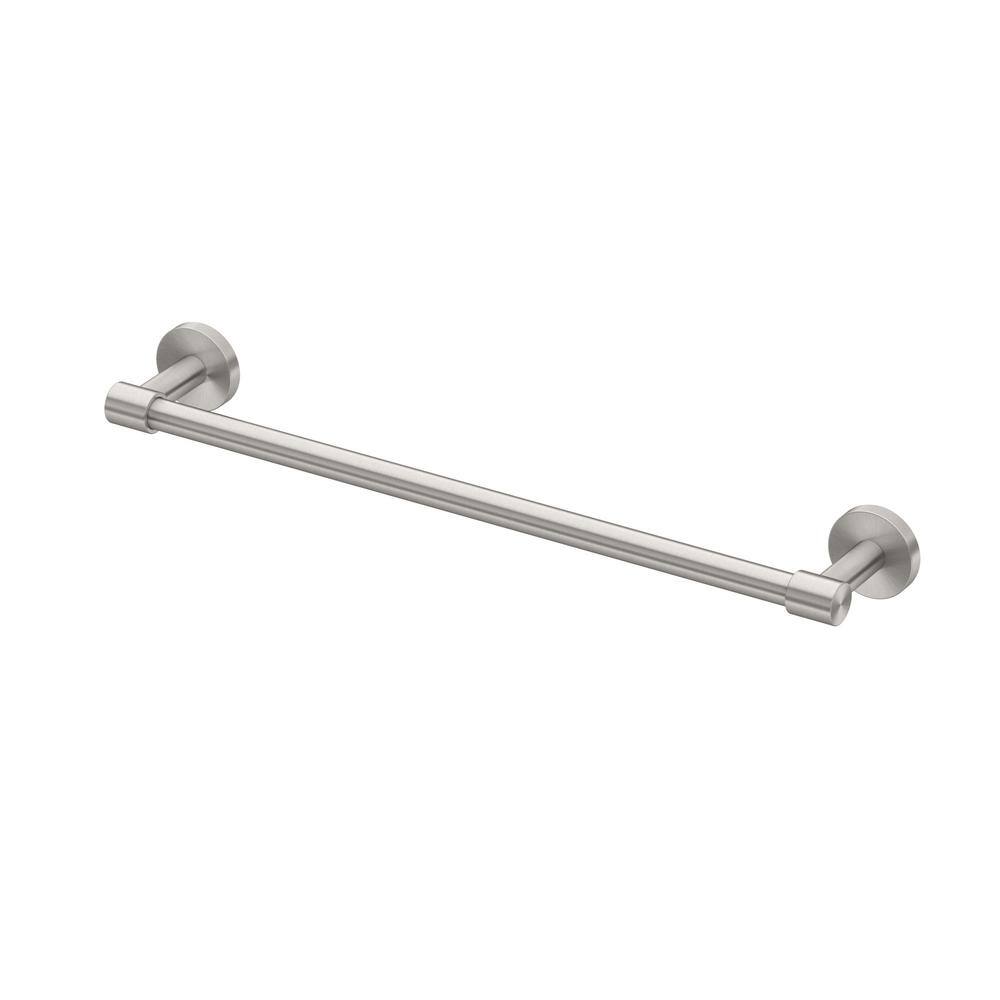 Satin Nickel 18'' Wall Mounted Towel Bar