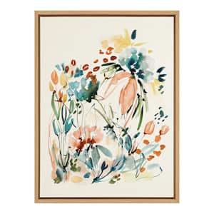 Sylvie 18 in. x 24 in. Transitional Framed Canvas Wall Art