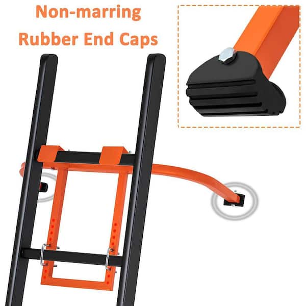 Angel Sar Heavy Duty Steel Ladder Roof Hook Ladder Stabilizer