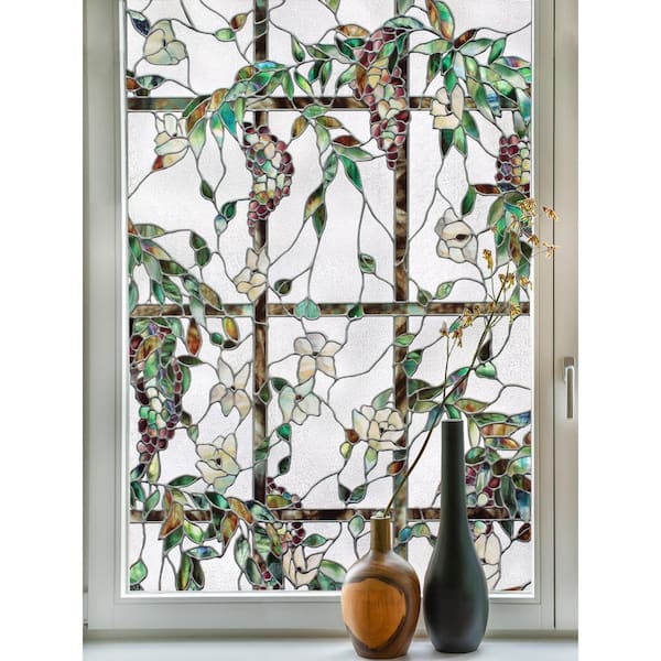 Artscape Lattice 24 in. x 36 in. Window Film