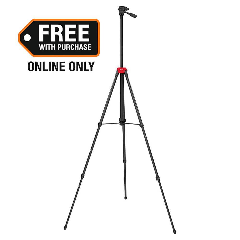 Milwaukee 72 in. Adjustable Laser Level Tripod 48-35-1411 - The