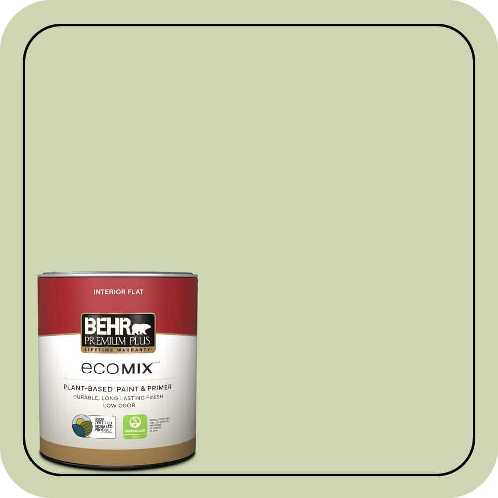 1 qt. #M360-3 Avocado Whip Flat EcoMix Plant-Based Interior Paint & Primer price history on PriceWatchPro