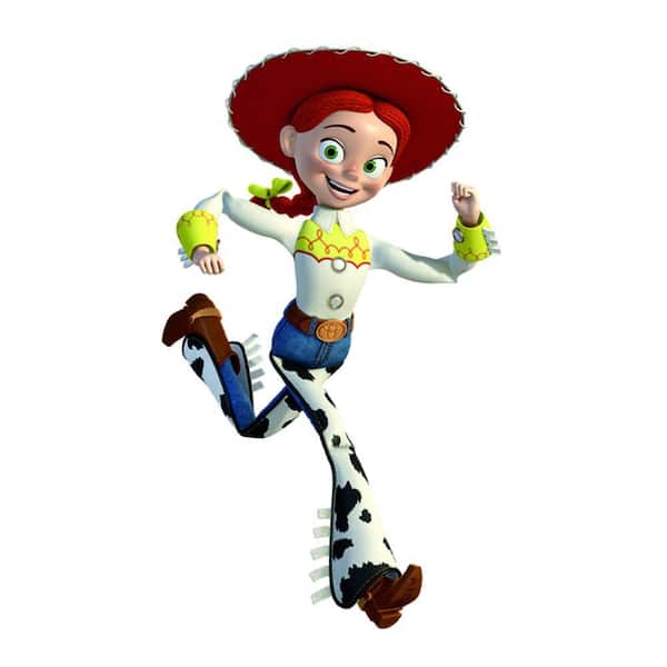 RoomMates 5 in. x 19 in. Toy Story Jessie Peel and Stick Giant Wall Decals (16-Piece)