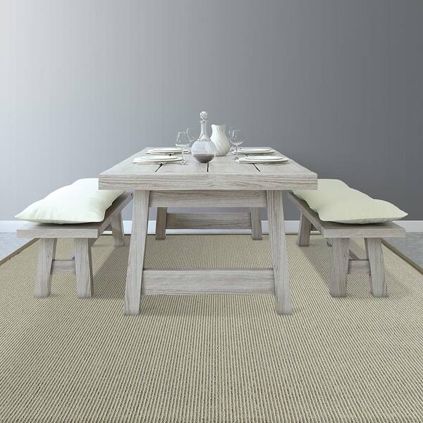 Lanart Sisal Beige 4 ft. x 6 ft. Area Rug