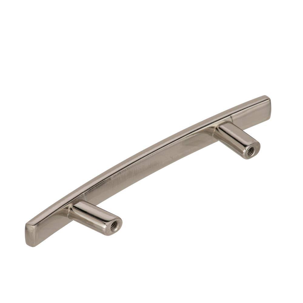 Polished Nickel 5-1/4" Modern Cabinet Bar Pull