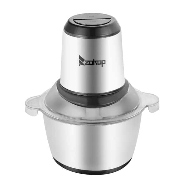 Winado 300-Watt Household Silver Electric Stainless Steel Meat Grinder  148314652420 - The Home Depot