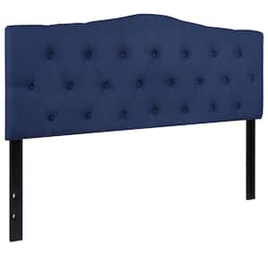 Navy Queen Headboard Panel Design