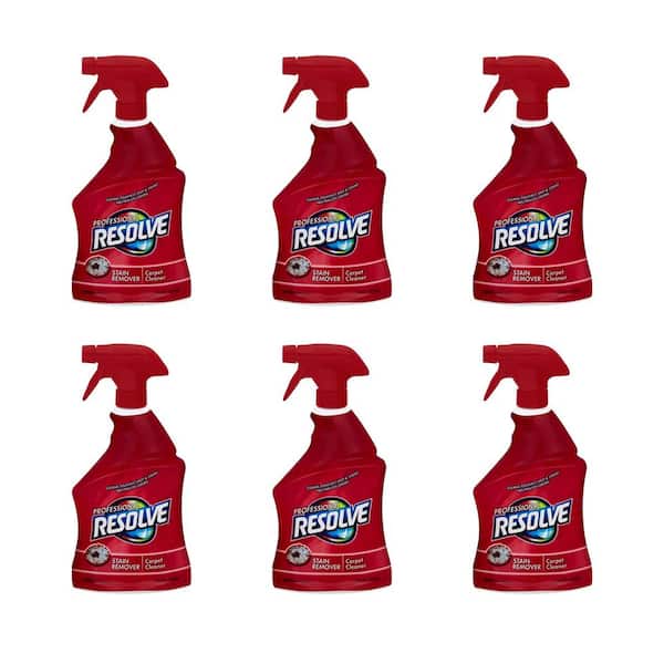 Resolve 32 oz. Professional Carpet Cleaner and Stain Remover Spray (6-Pack)