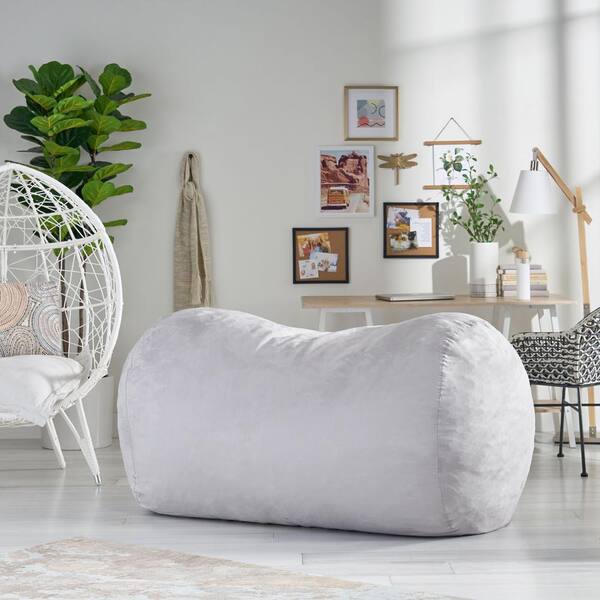 Multifunctional Bean Bag Chair, Large Adult Childrens Living Room  Furniture, Soft And Comfortable Bean Bag Cover, Can Relax And Sleep Easy To  Clean (NO Filling) (White, 6FT) 