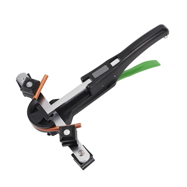 1/4 in.-7/8 in. Pipe Capacity Tubing Bender Kit Ratchet Reverse Bend Copper Pipe Tool Set 7 Dies 90° HVAC Repair