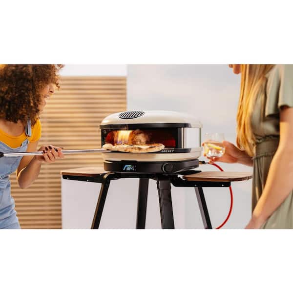 GOZNEY Arc XL Propane Outdoor Pizza Oven in Bone White GAPBNUS1624