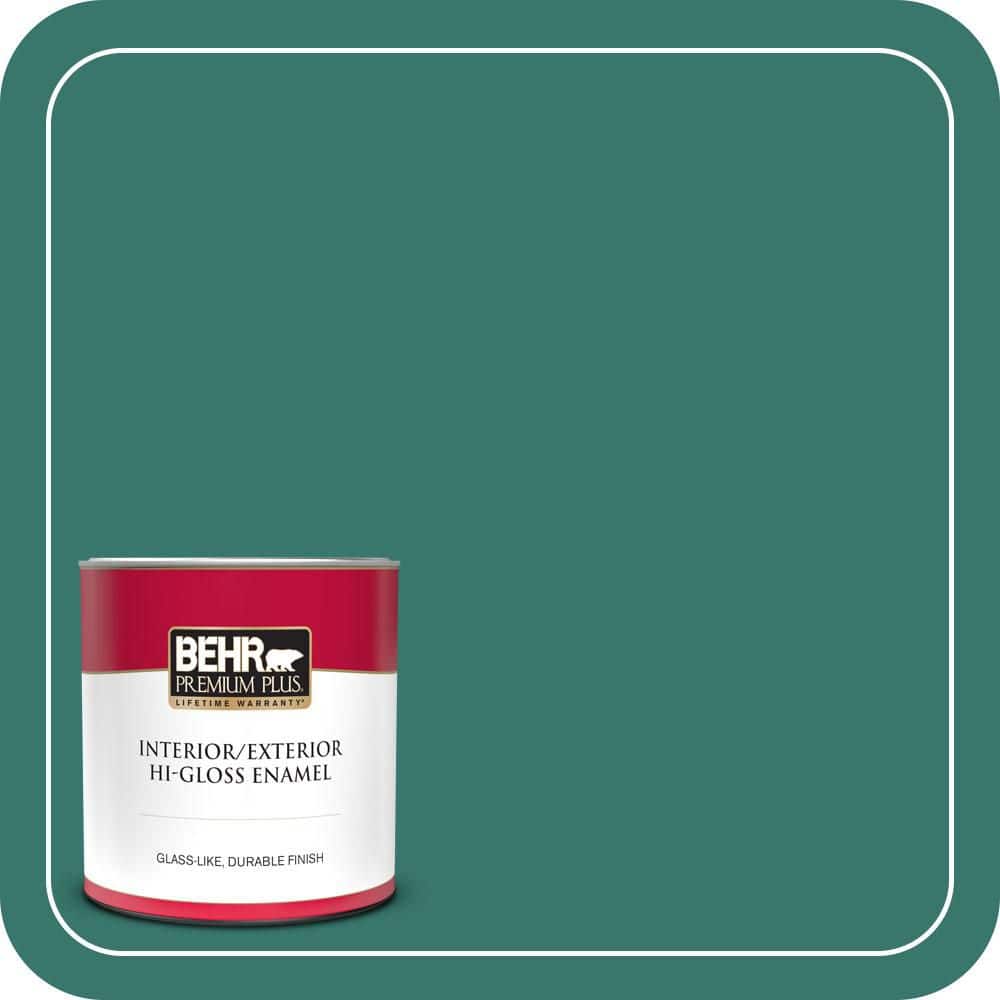 1 qt. #490D-7 Greensleeves Hi-Gloss Enamel Interior/Exterior Paint & Primer price history on PriceWatchPro