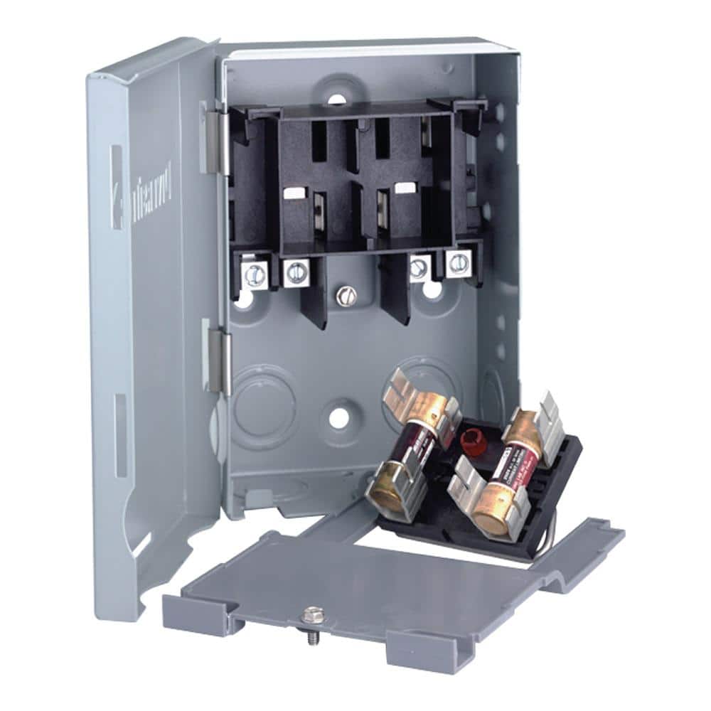 UPC 095247082452 product image for Universal 60 Amp Fusible Indoor/Outdoor Electrical Disconnect | upcitemdb.com