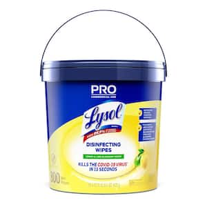 800-Count Lemon and Lime Disinfecting Wipes Bucket