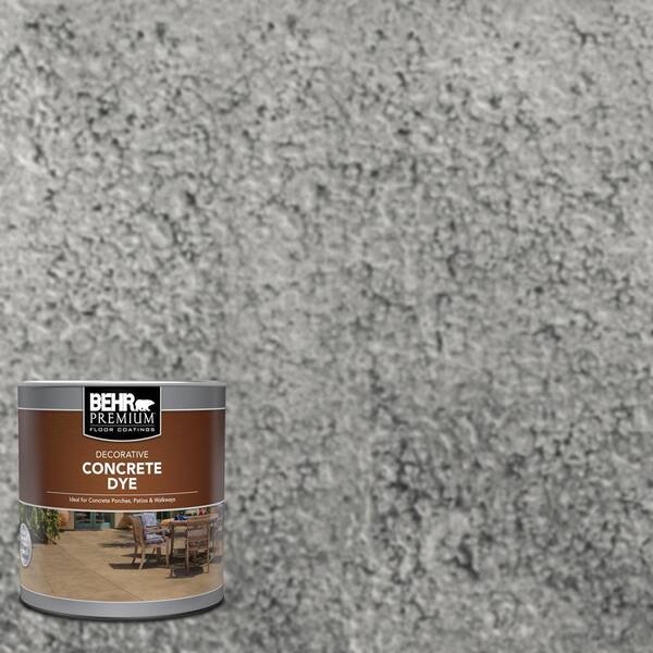 BEHR Premium 1 qt. #CD-825 Industrial Gray Interior/Exterior Concrete Dye