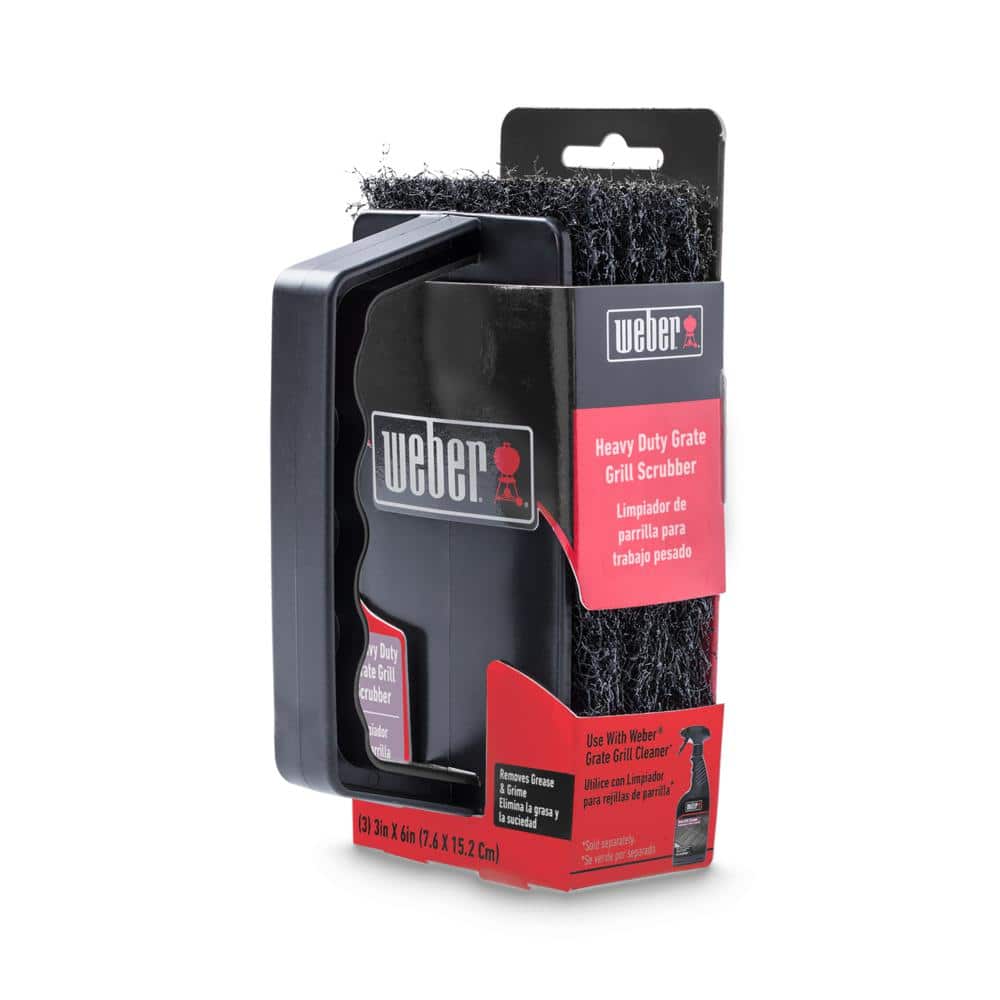 Weber, 3 Sided Grill Cleaning Brush 12 – BBQ Warehouse