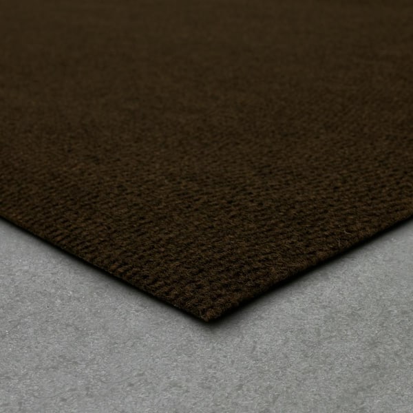 Hobnail Chocolate 6 ft. x 8 ft. Indoor/Outdoor Area Rug