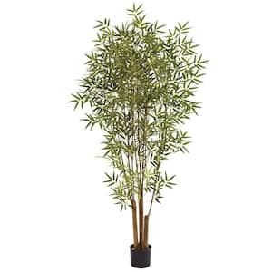 Nearly Natural 6 ft. Indoor/Outdoor Bamboo Artificial Tree 9102 - The Home  Depot