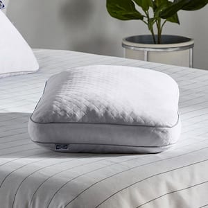 Essentials 25 in. x 18 in. Custom Comfort Cluster Memory Foam Standard Pillow