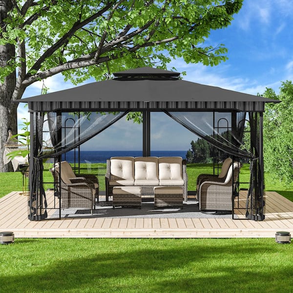 KOZYARD Alexander 10ft.D x 9ft.H x 12ft.W Aluminum Hardtop