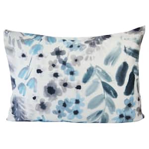 Cordoba 3-Piece Blue and White Polyester King Comforter Set