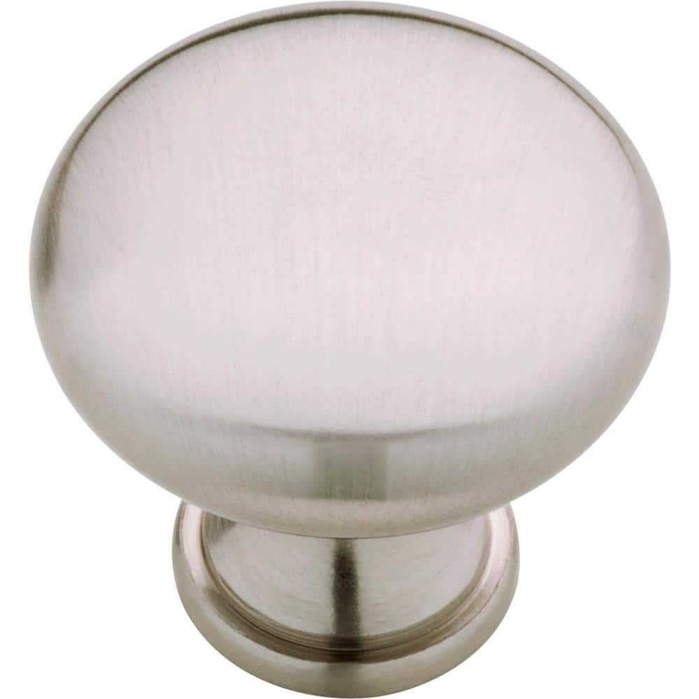 1-1/4" Sat NI RND Knob