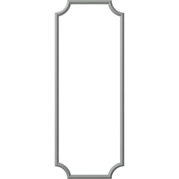 Ekena Millwork 28 in. W x 72 in. H Unfinished Polyurethane Panel Moulding Kit (Single Panel)