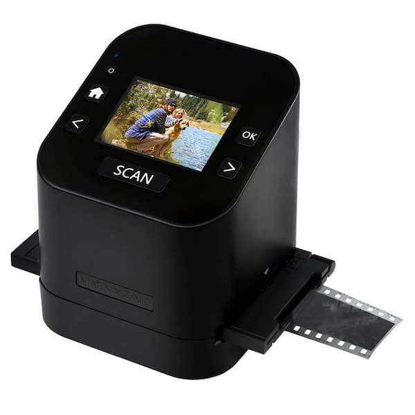 All-In-1 Digital Film & Slide Scanner, High Resolution 22MP, Converts 35mm/8mm Film to Digital JPEG w/ Built-in Memory
