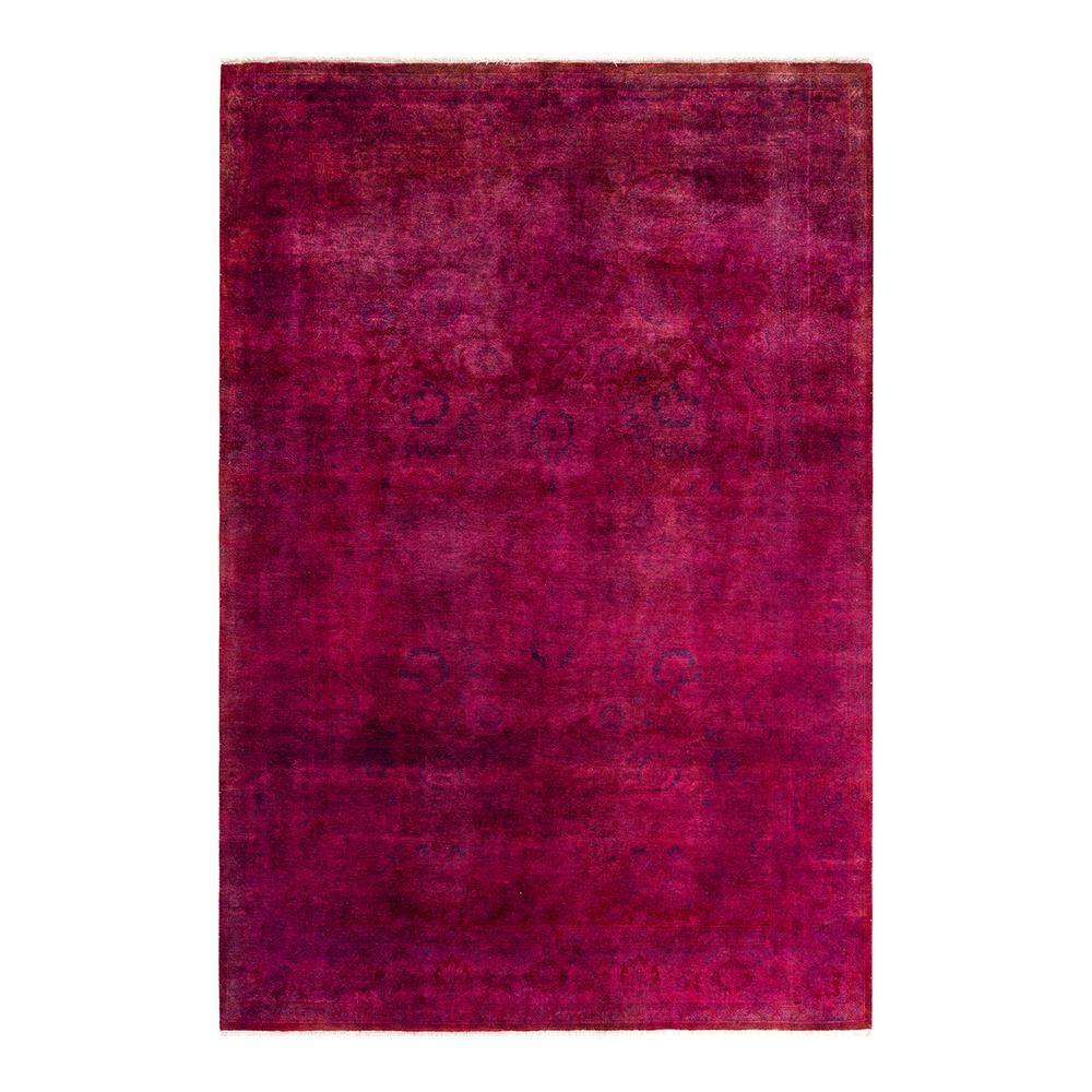 Fine Vibrance Pink 5 ft. x 8 ft. Solid Wool Indoor Area Rug price history on PriceWatchPro